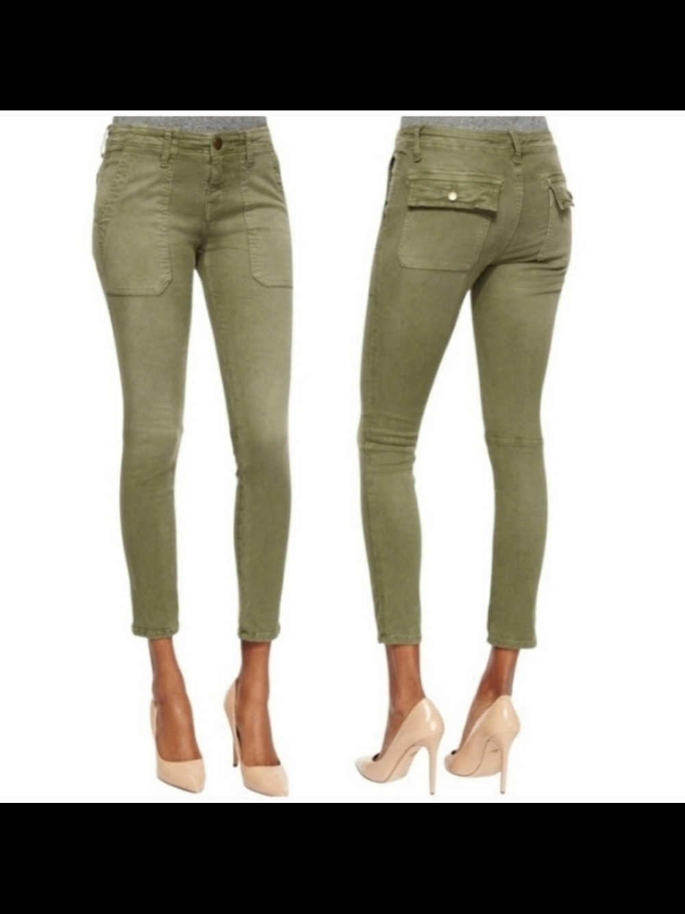 Current/Elliott The Conductor Ankle Jeans Sz 27